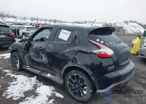 2015 Nissan Juke Nismo from USA, damaged, VIN JN8AF5MV3FT559639